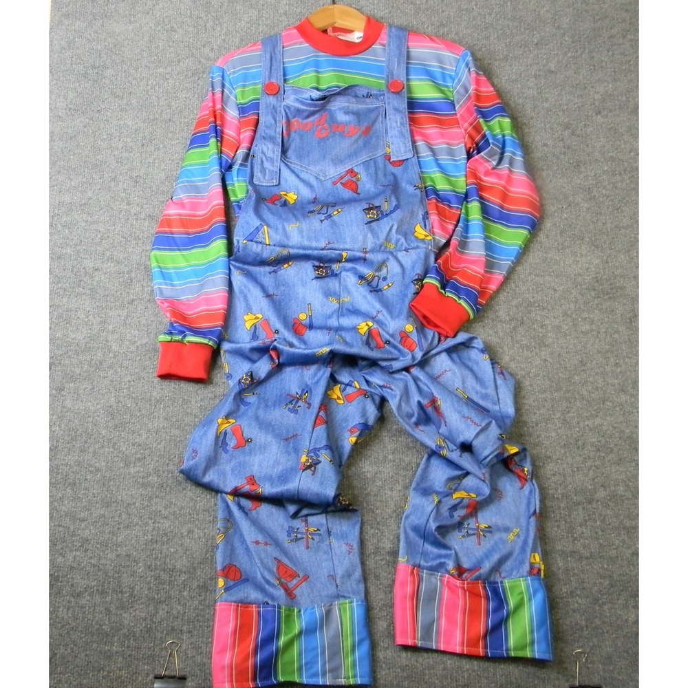 Chucky Good Guys Teen Costume Jumpsuit Child s Play Halloween Universal